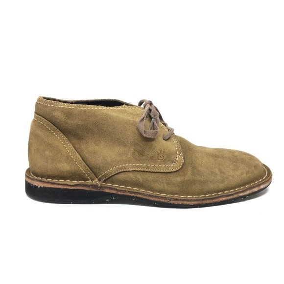 John Varvatos Chukka Boots Size 11.5 Brown Suede main image 10